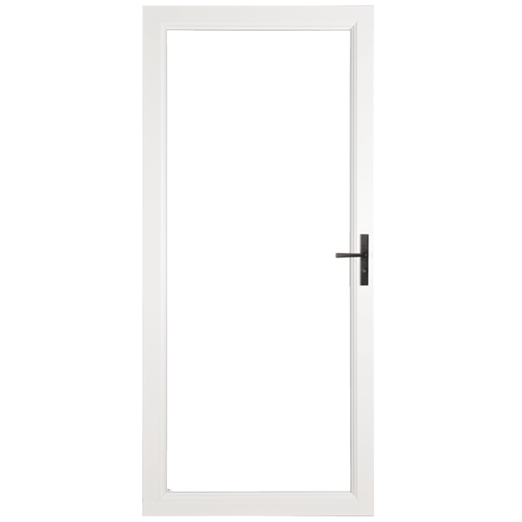 Larson Elegant Full-View Aluminum Storm Door - White