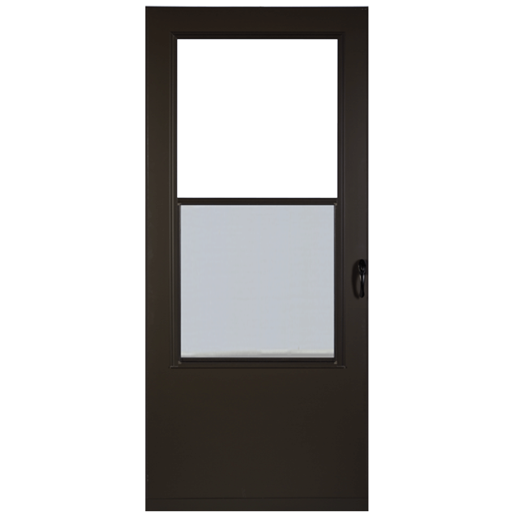 Larson Value Plus Half Glass and Screen Series - Brown
