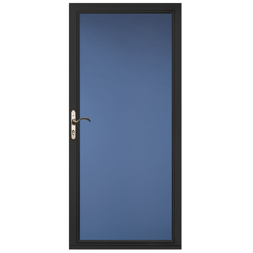 Pella Select® Clear Full-View Storm Door - Black