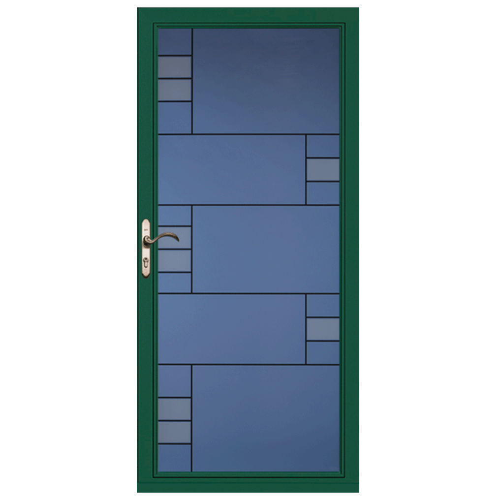 Pella Select®Edessa Storm Door - Green