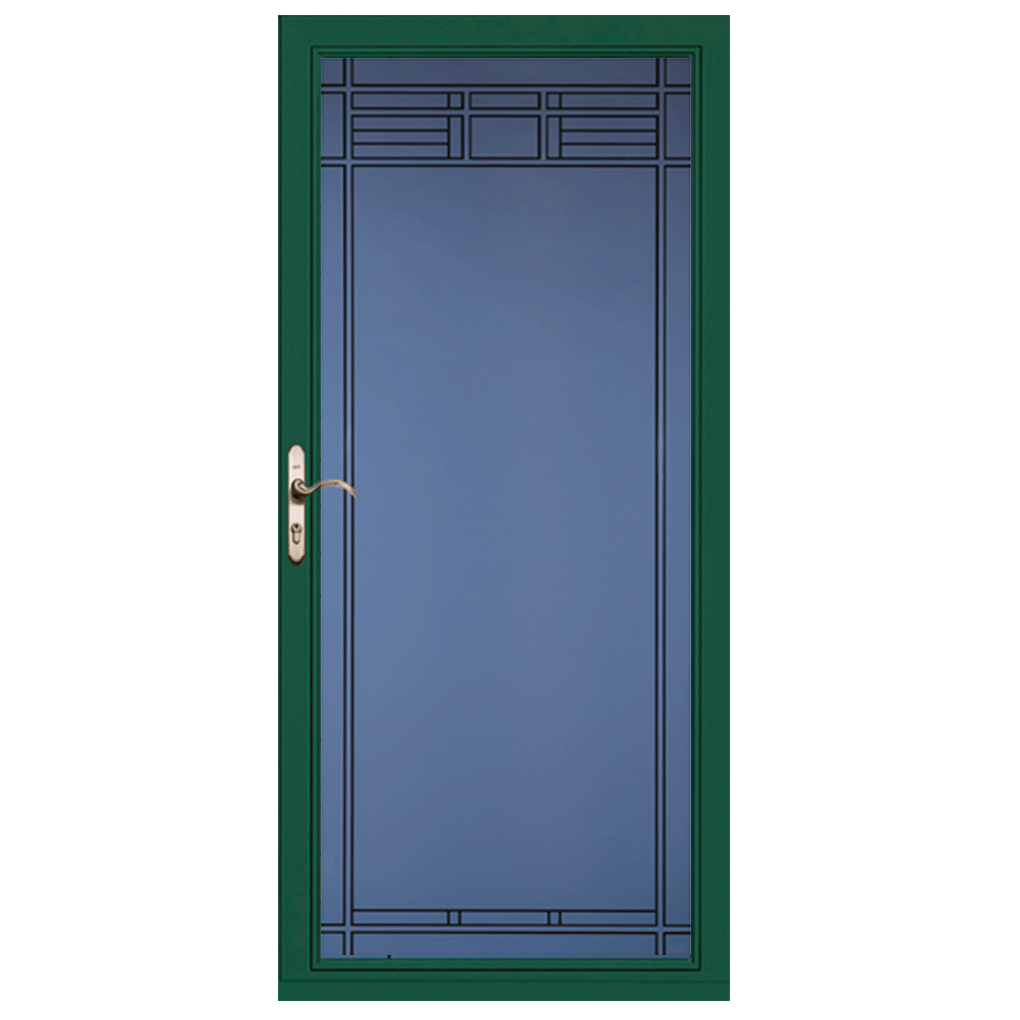 Pella Select® Kensett Storm Door - Green