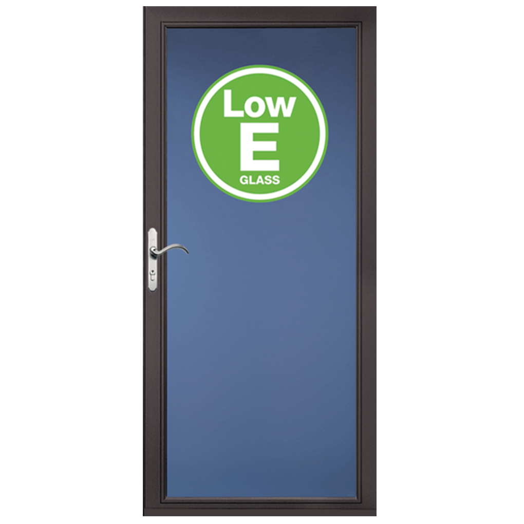 Pella Select® Full-View Low-E Storm Door - Brown