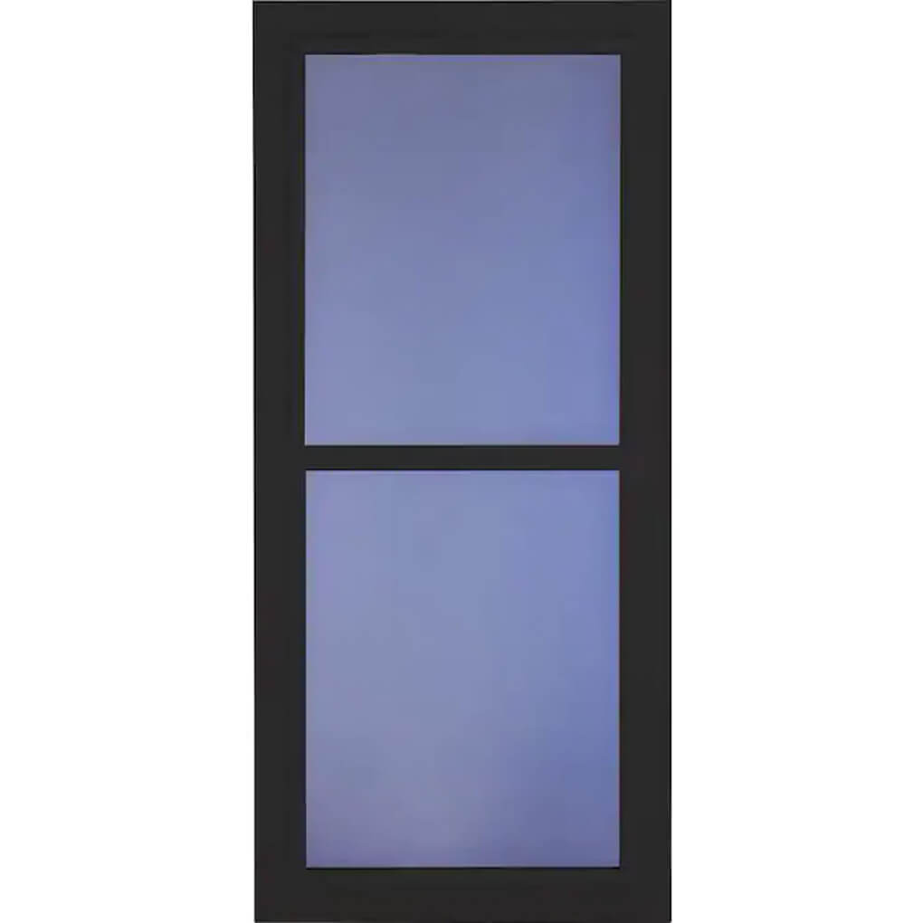Larson Premier Full-View Aluminum Storm Door - Black
